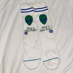 Stance alien “Have A Nice Trip” crew socks
